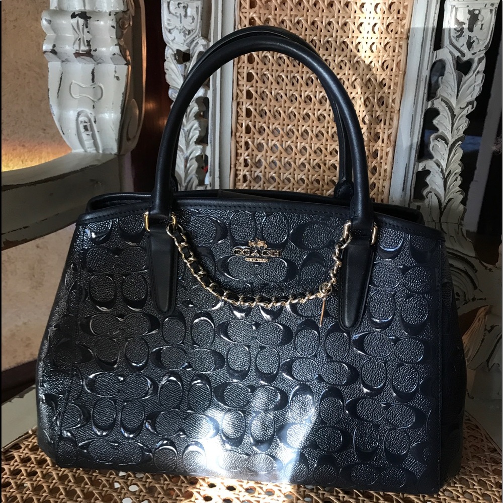Coach purse Navy
